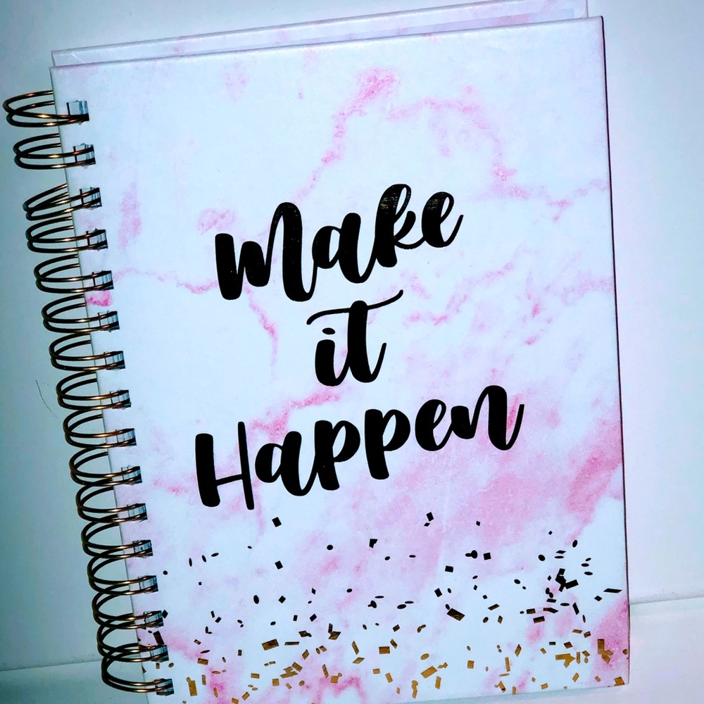 MAKE IT HAPPEN SPIRAL NOTEBOOK